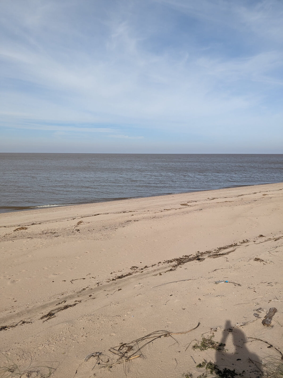 Die ersten 150 m ab der Küste (Ficha 49) bleiben dauerhaft frei — Blick über Strand und Düne